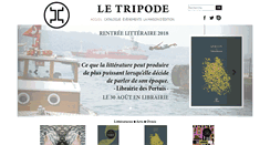 Desktop Screenshot of le-tripode.net